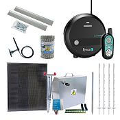 Expert solar fence kit - Complete security box + Smart energizer 3 J, panel 40 W, polywire 3 mm
